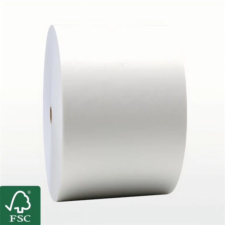 원 편 C1S 물집 이중 화이트 보드 종이 점보 롤